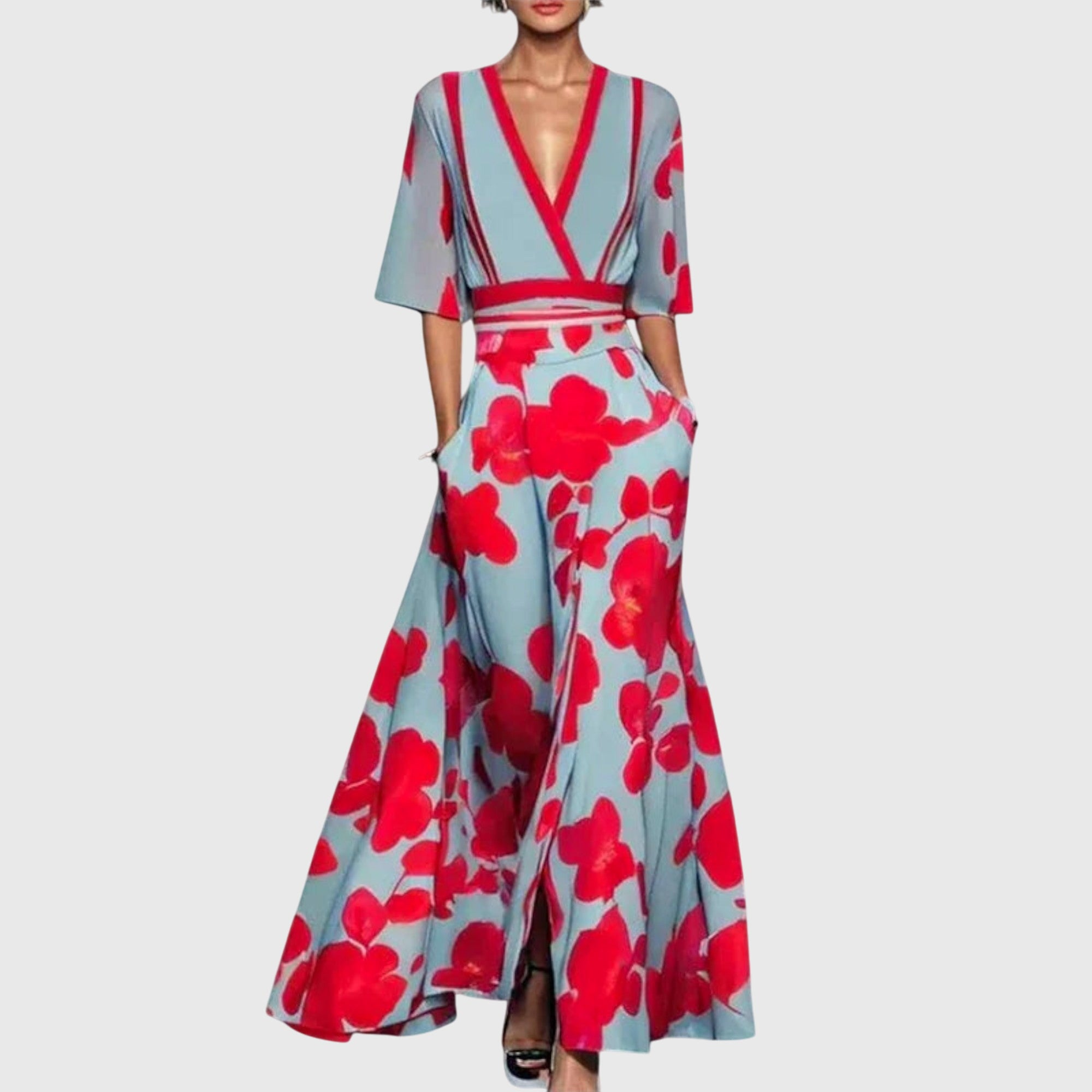 Classic Elegant Dress, Soft Stretch Fabric with Flattering Shape