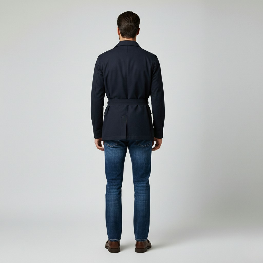 Belted Field Safari Jacket