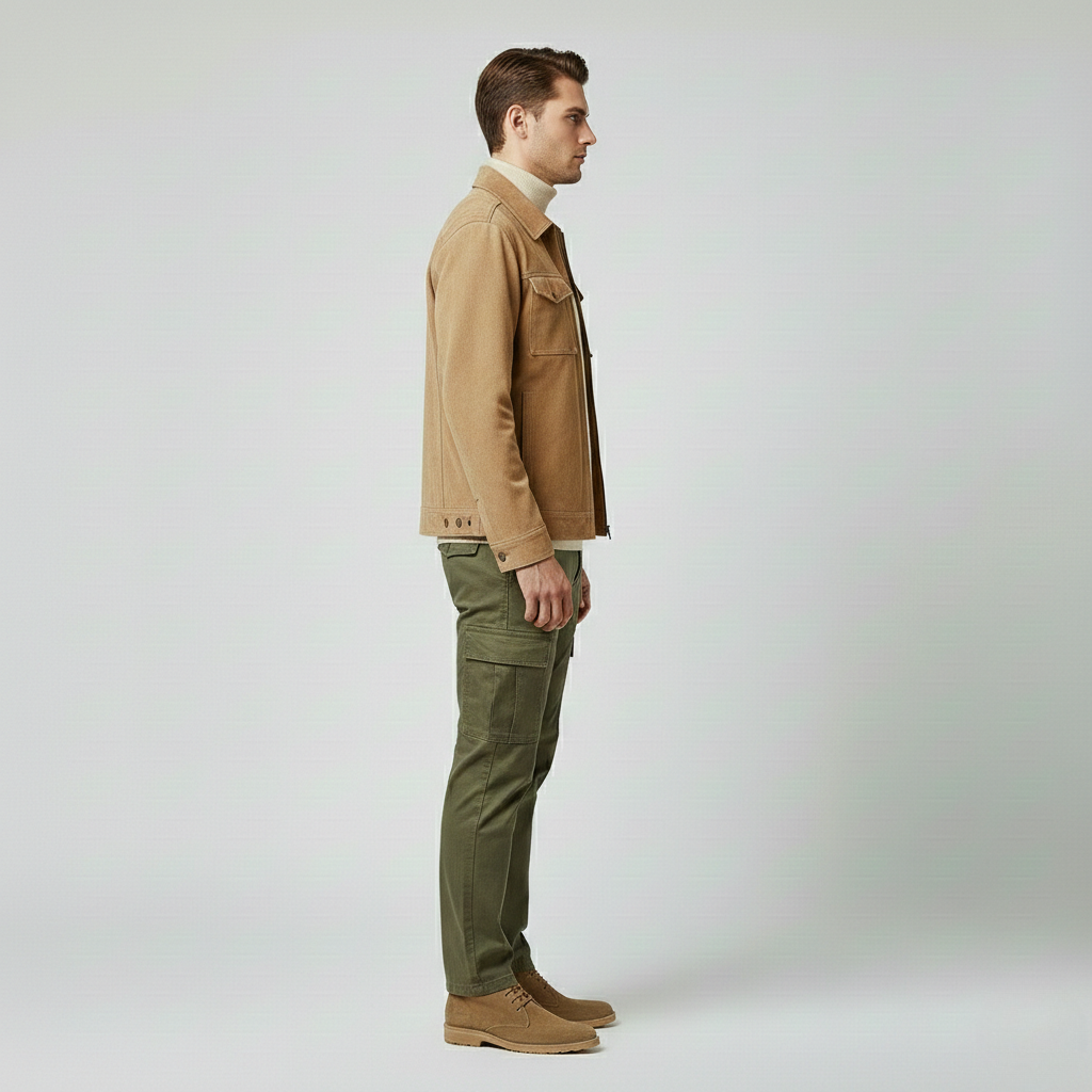 Utility Suede Jacket