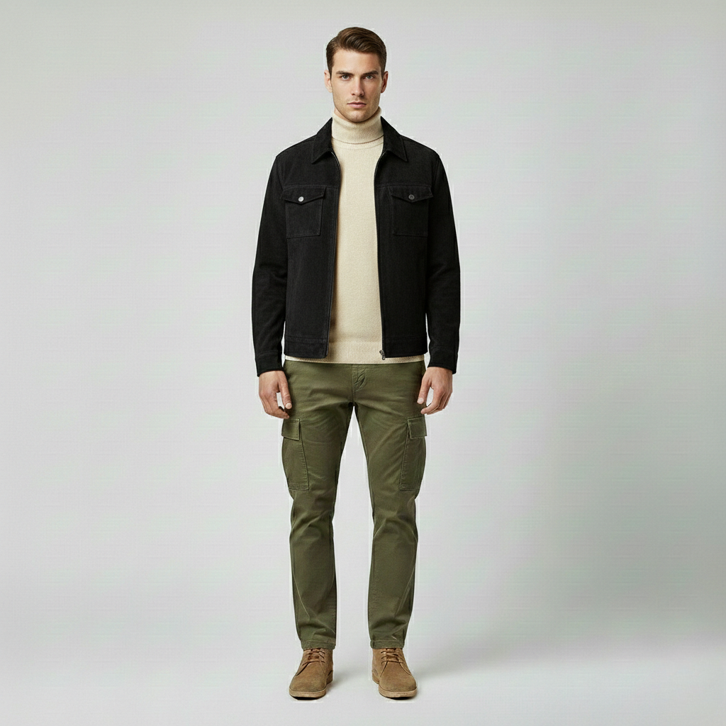 Utility Suede Jacket