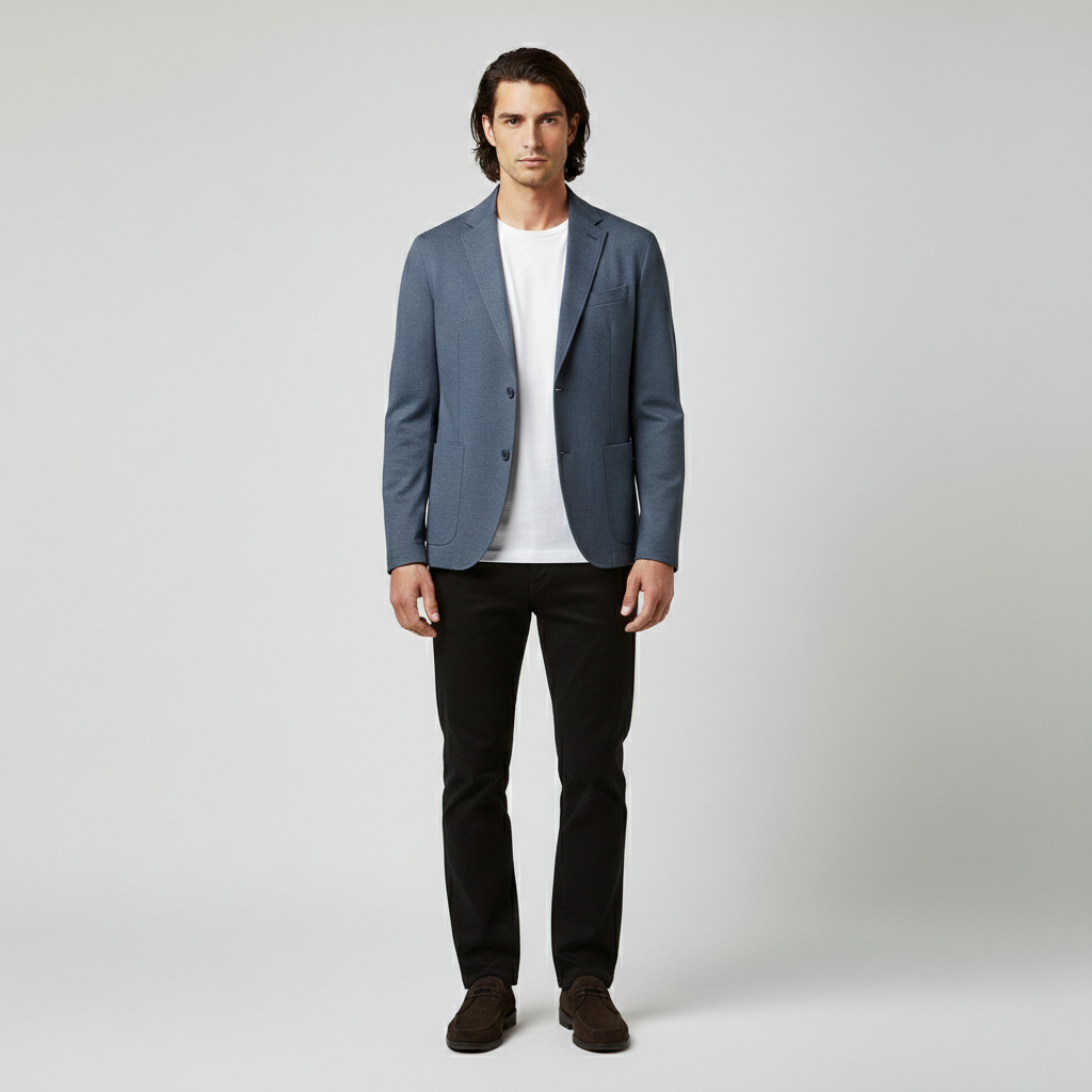 Tailored Knit Blazer