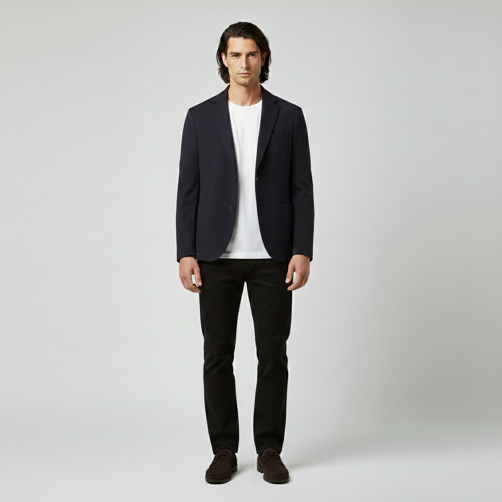 Tailored Knit Blazer