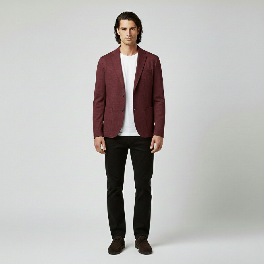 Tailored Knit Blazer