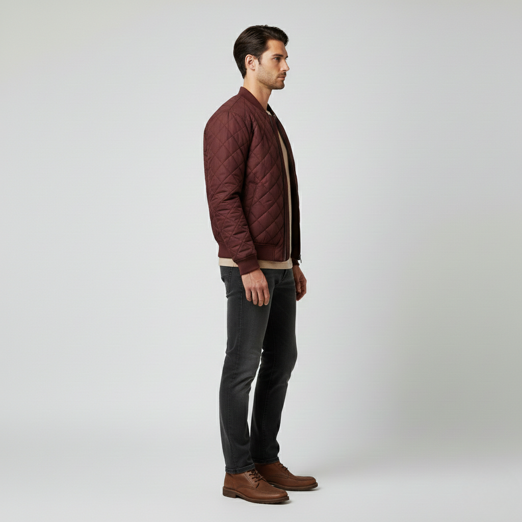 Bomber Quilted Jacket