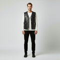 Leather Utility Vest
