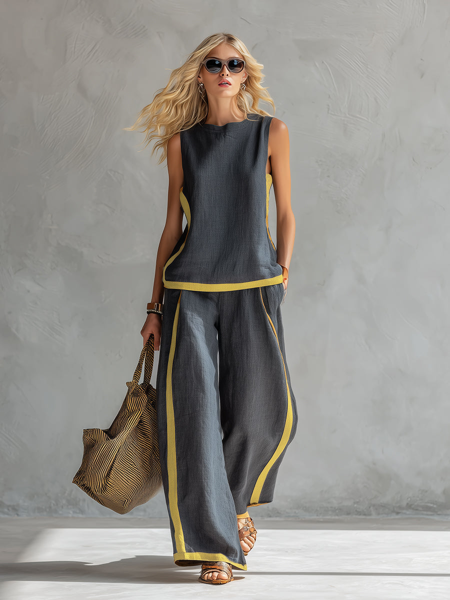 Casual Chic Outfit Set, Comfortable Fit with Modern Style