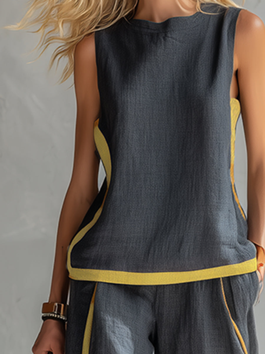 Casual Chic Outfit Set, Comfortable Fit with Modern Style