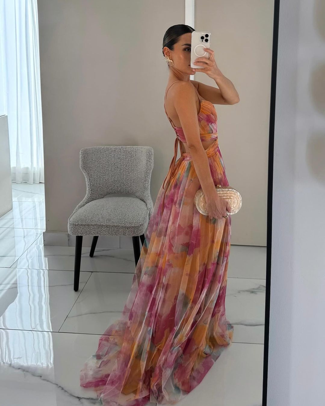 Women’s Summer Floral Maxi Dress, Lightweight and Elegant