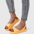 Lightweight Platform Slingback Sandals, Comfortable Fit with Grip Sole