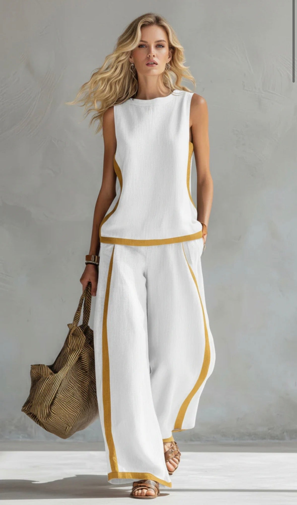Casual Chic Outfit Set, Comfortable Fit with Modern Style