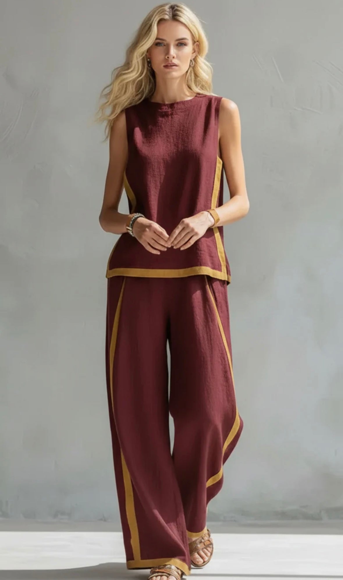Casual Chic Outfit Set, Comfortable Fit with Modern Style