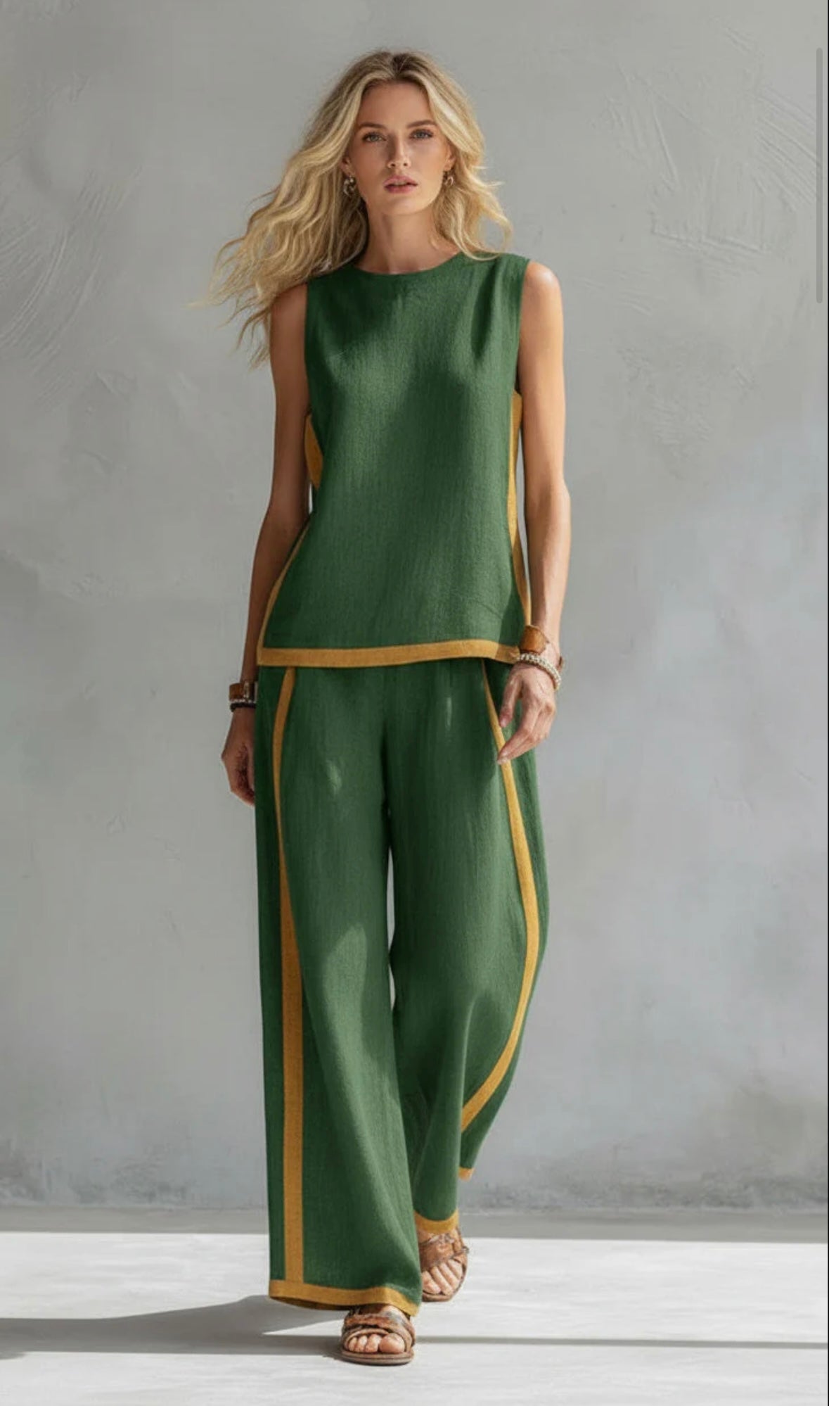 Casual Chic Outfit Set, Comfortable Fit with Modern Style
