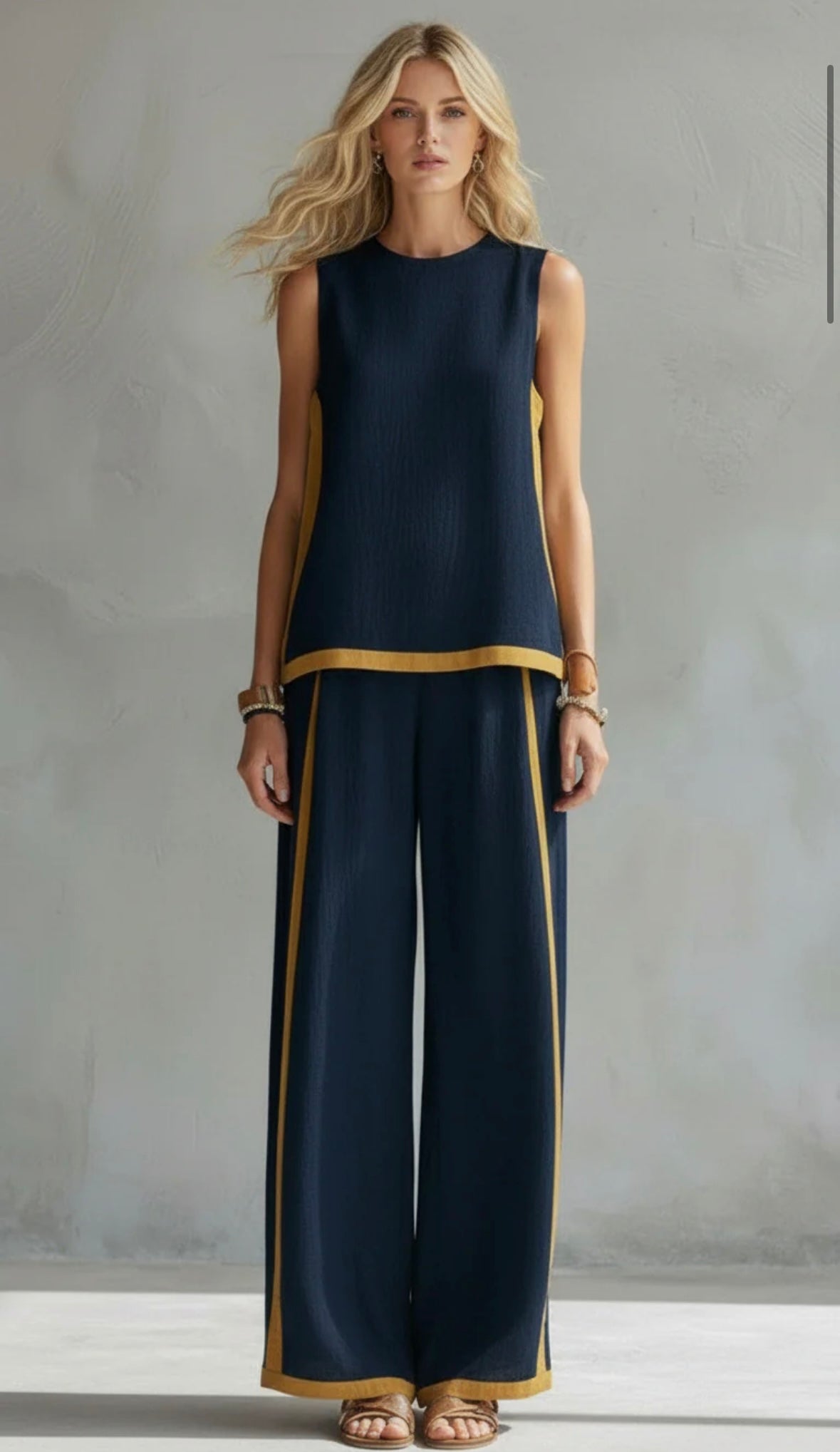 Casual Chic Outfit Set, Comfortable Fit with Modern Style