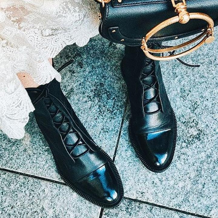 Stylish Women's Leather Ankle Boots – Comfortable Everyday Footwear