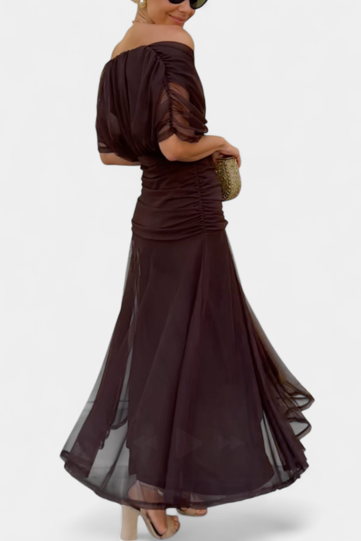 Classic Elegant Dress, Soft Stretch Fabric with Flattering Shape