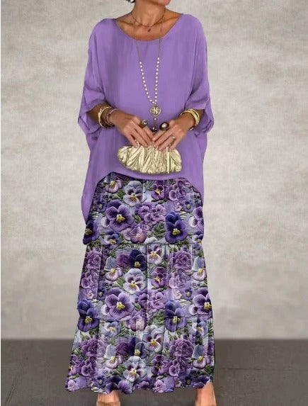 Elegant Maxi Dress, Breathable Comfort with Flattering Flowing Look