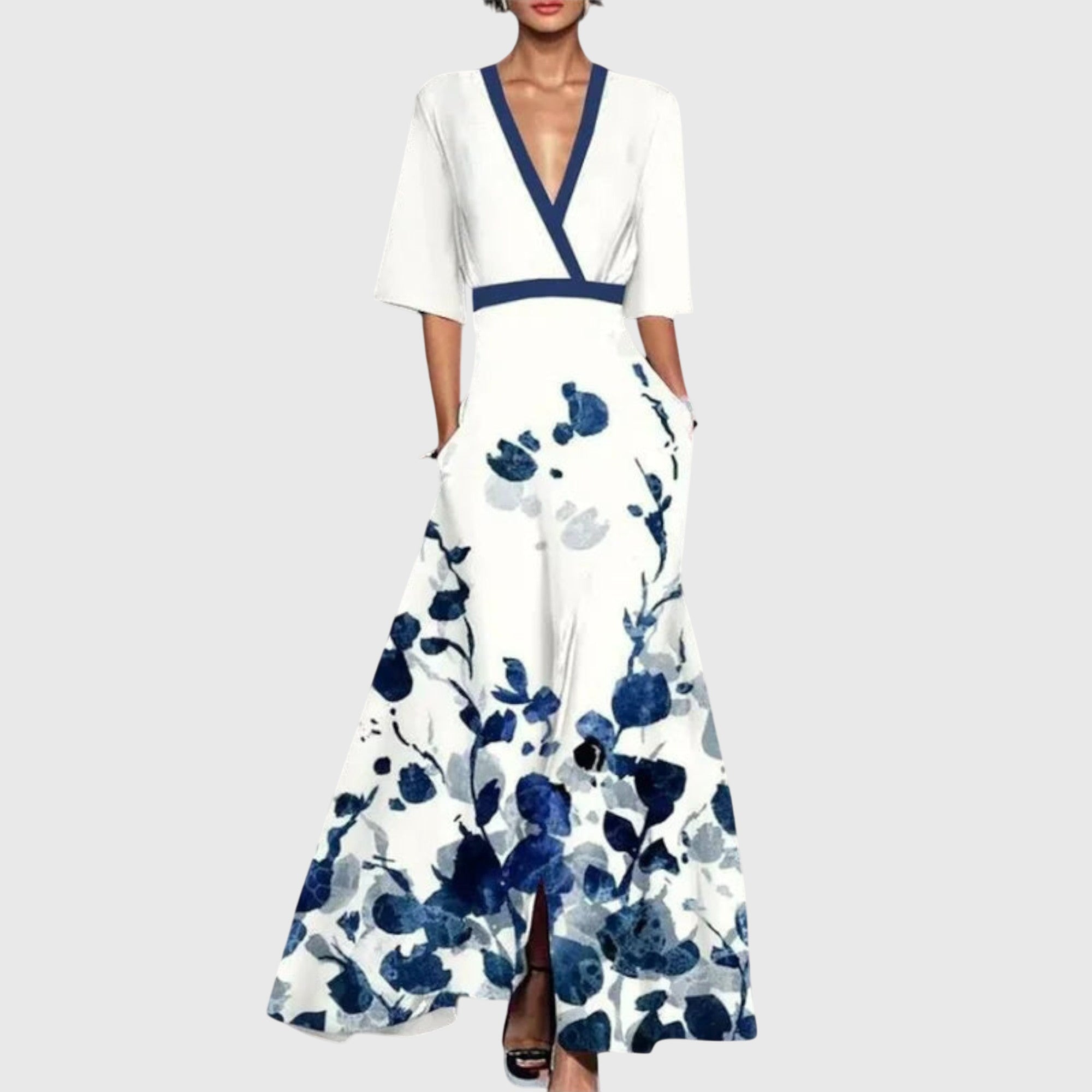 Classic Elegant Dress, Soft Stretch Fabric with Flattering Shape