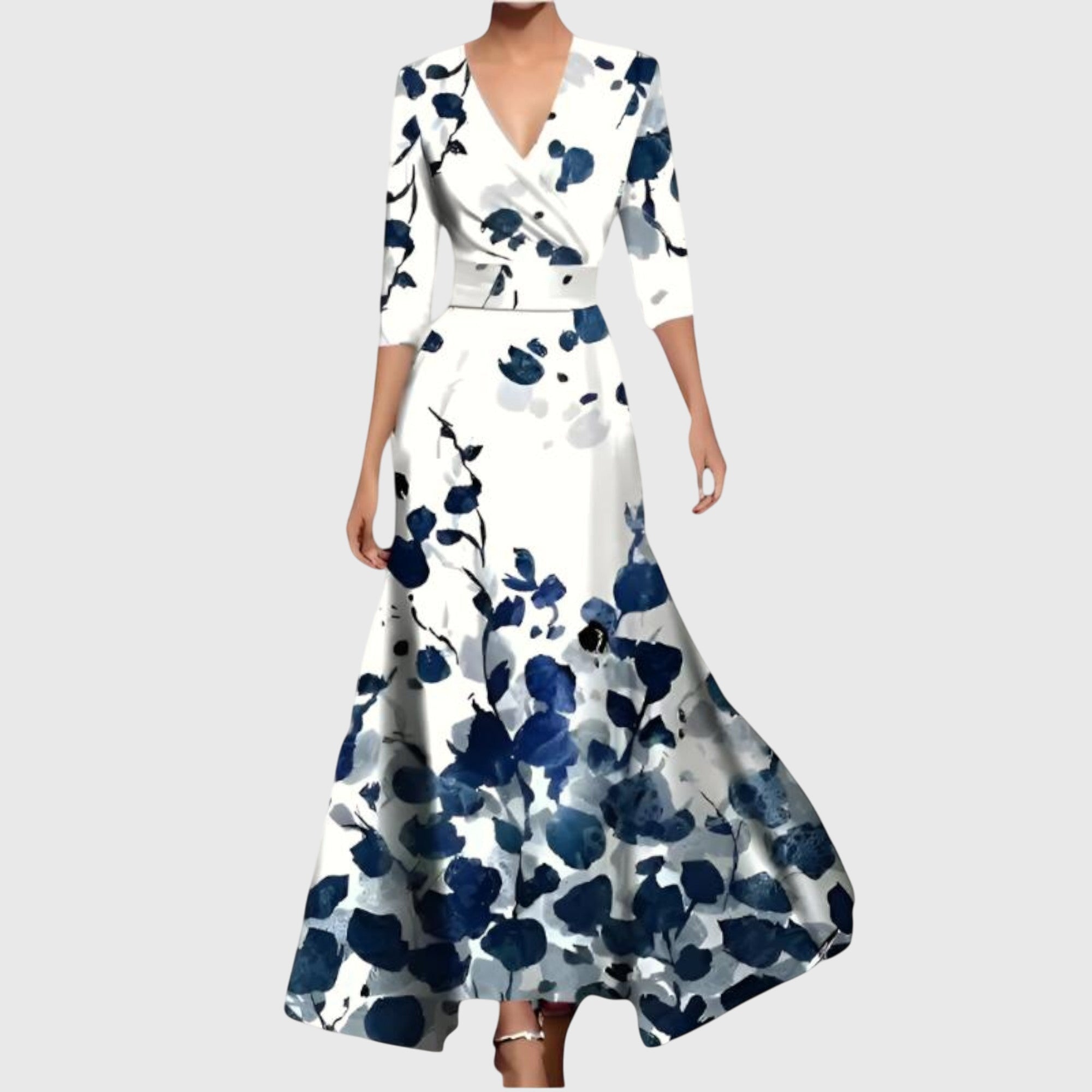 Classic Elegant Dress, Soft Stretch Fabric with Flattering Shape