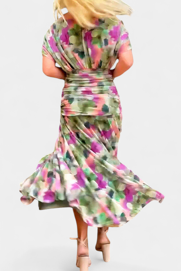 Classic Elegant Dress, Soft Stretch Fabric with Flattering Shape