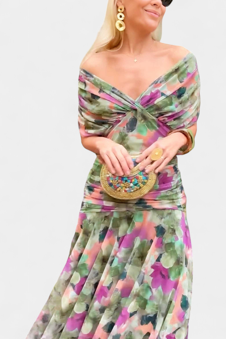 Classic Elegant Dress, Soft Stretch Fabric with Flattering Shape
