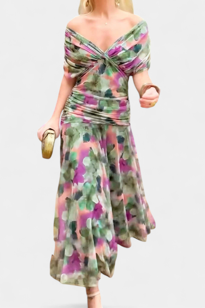 Classic Elegant Dress, Soft Stretch Fabric with Flattering Shape